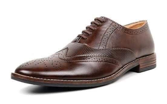 Stylish Oxford Brogues Formal Shoes For Men-FunkyTradition