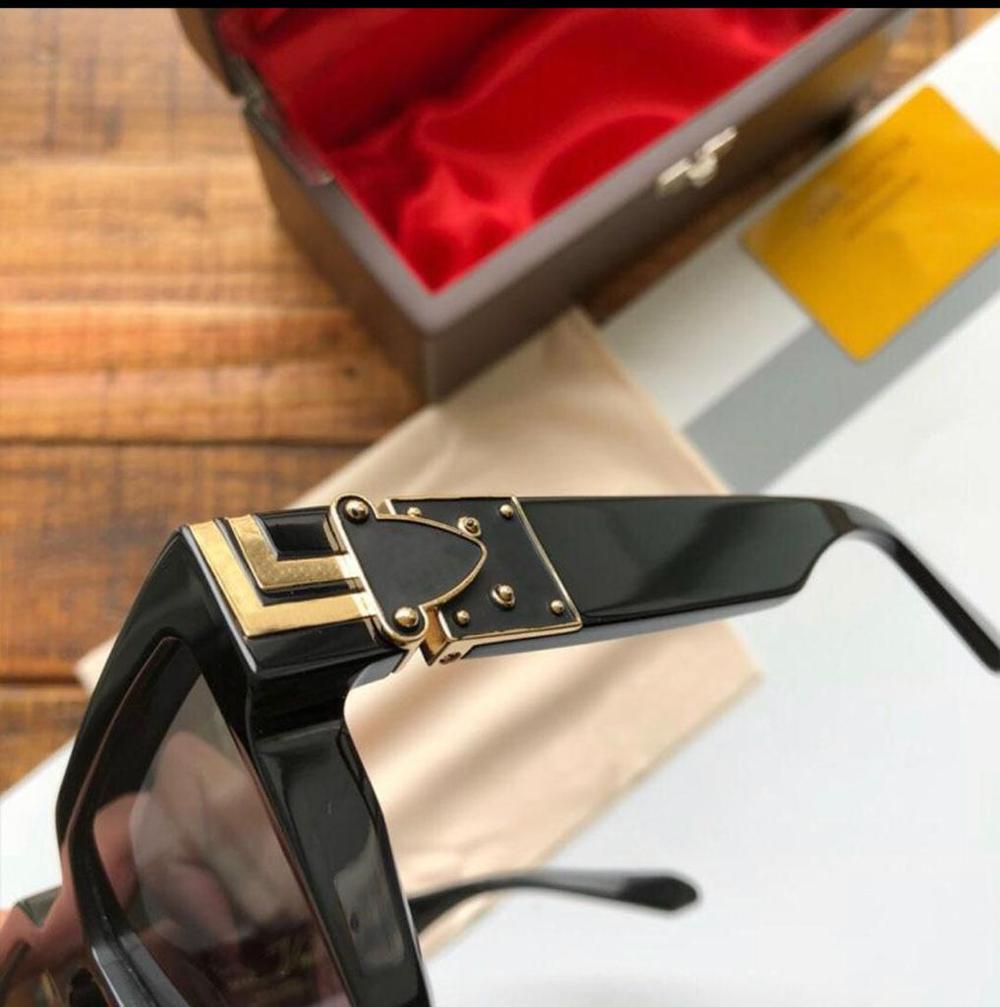 Stylish Square Black Vintage Sunglasses For Men And Women-FunkyTradition