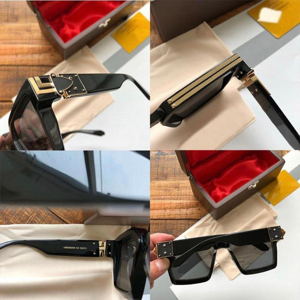 Stylish Square Black Vintage Sunglasses For Men And Women-FunkyTradition