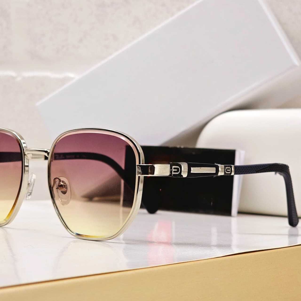 Luxury Hexagon Aviator Sunglasses for Men - As Seen on Shahrukh Khan | Premium Polarized Shades for the Indian Gentleman