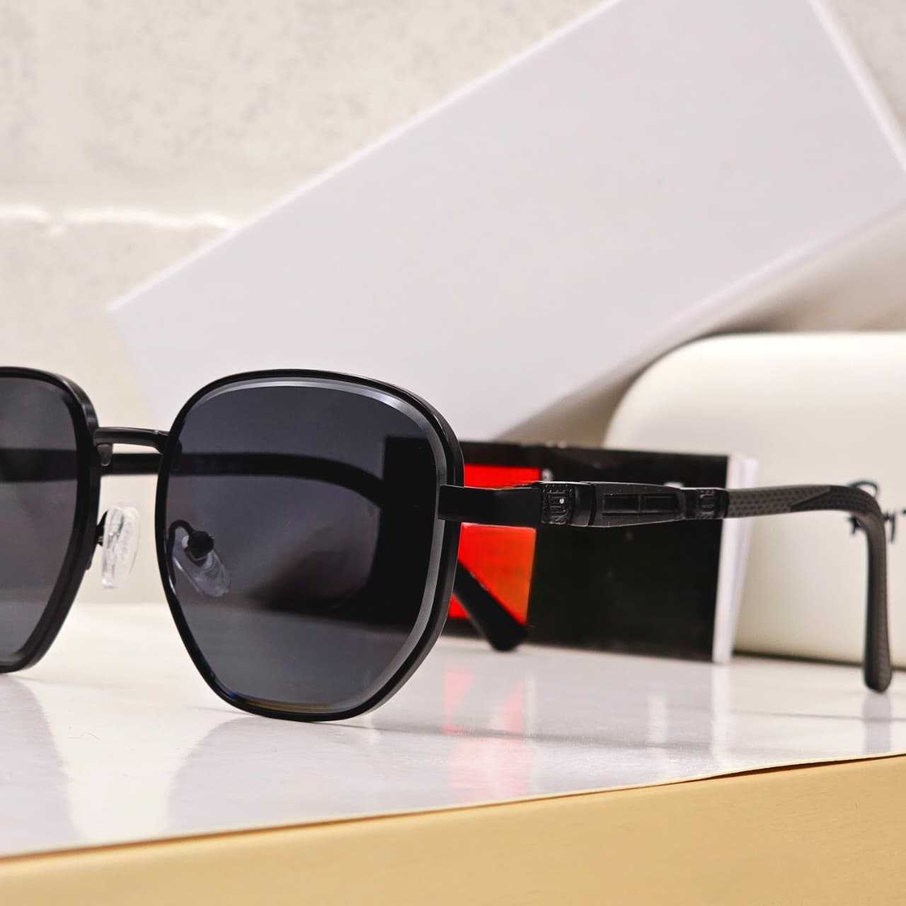 Luxury Hexagon Aviator Sunglasses for Men - As Seen on Shahrukh Khan | Premium Polarized Shades for the Indian Gentleman