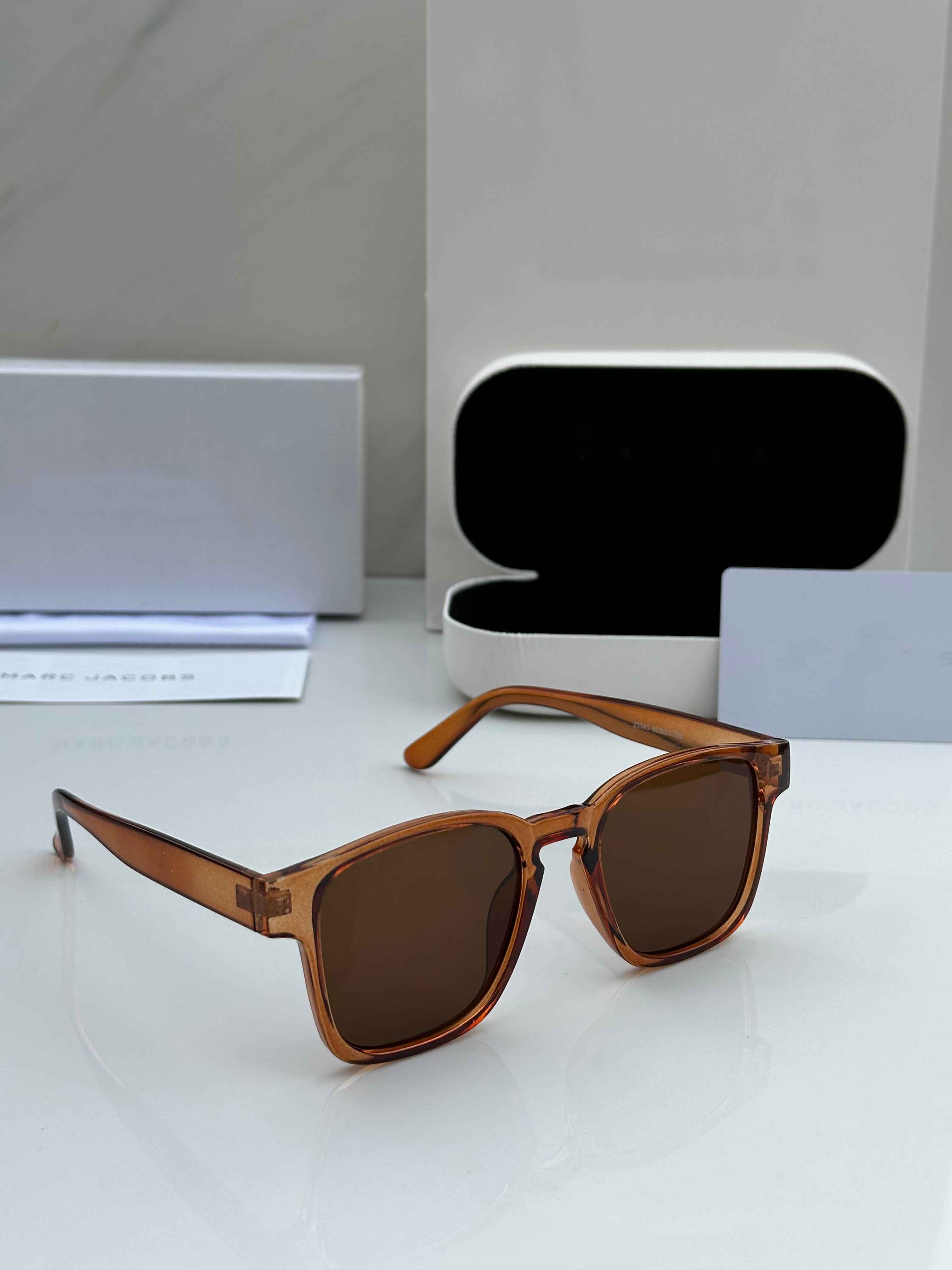 Akshay Kumar Inspired Classic Brown Square Sunglasses – Premium UV Protection Shades for Men