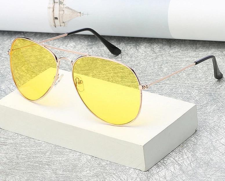 Aviator Yellow Candy Sunglasses For Men And Women -FunkyTradition - FunkyTradition