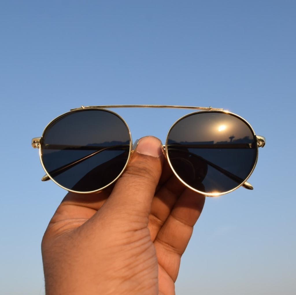 Stylish Allu Arjun Round Sunglasses For Men And Women-FunkyTradition