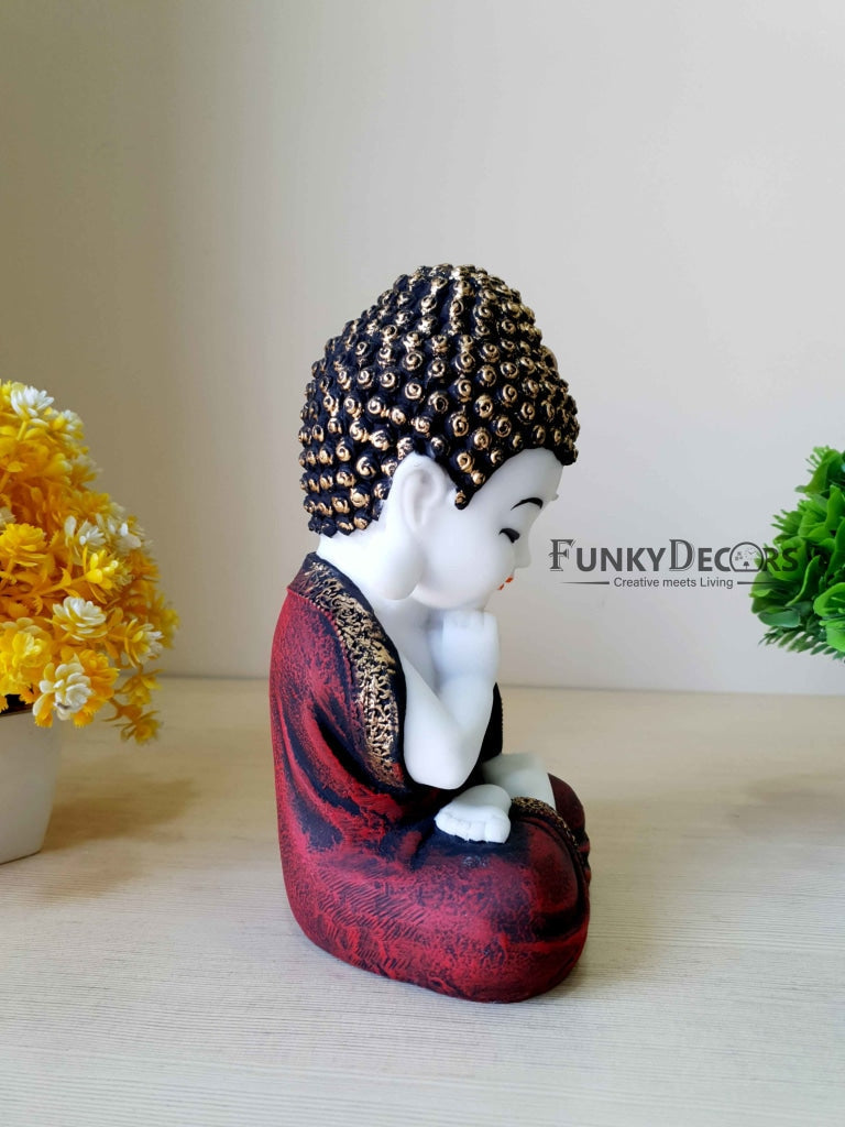 Baby Buddha Idol Statue Decorative Showpiece For Home And Office Decor- FunkyTradition Figurines