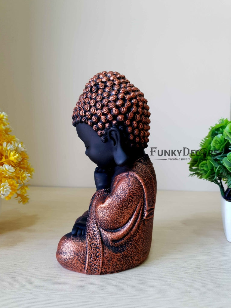 Baby Buddha Idol Statue Decorative Showpiece For Home And Office Decor- FunkyTradition Figurines