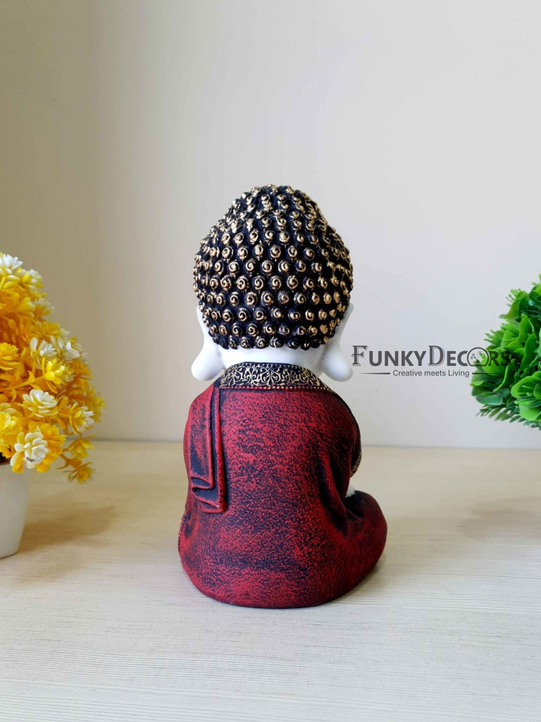 Baby Buddha Idol Statue Decorative Showpiece For Home And Office Decor- FunkyTradition Figurines