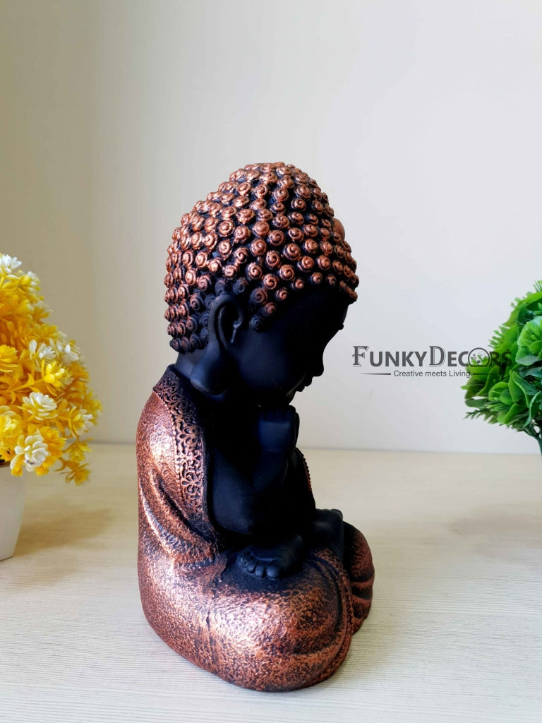 Baby Buddha Idol Statue Decorative Showpiece For Home And Office Decor- FunkyTradition Figurines
