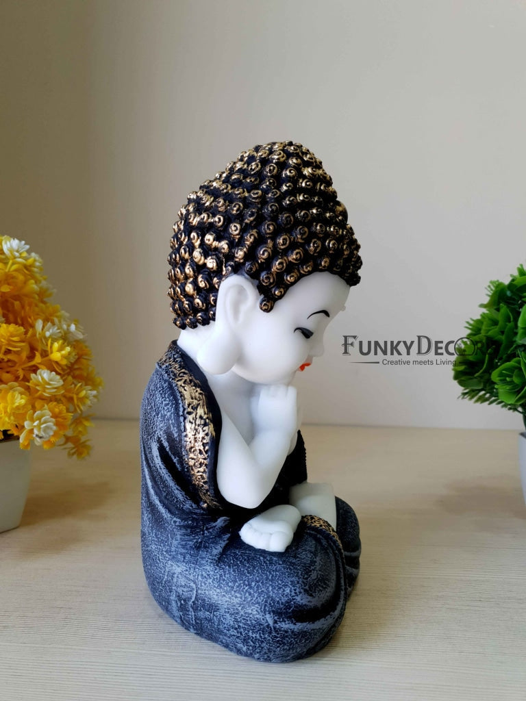 Baby Buddha Idol Statue Decorative Showpiece For Home And Office Decor- FunkyTradition Figurines
