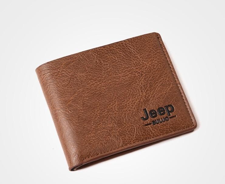 Stylish Jeep Wallet For Men With Small Coin Pocket-FunkyTradition
