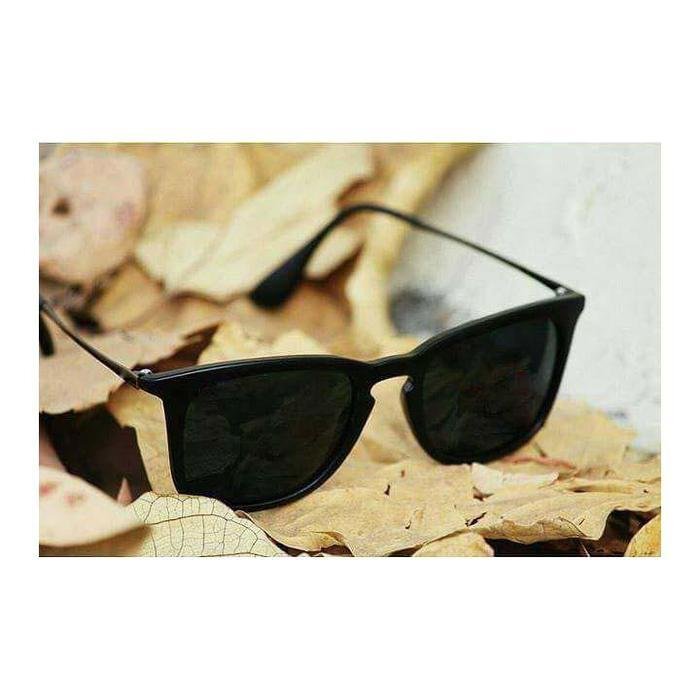 Black Square Lightweight Comfortable Sunglasses For Men and Women-FunkyTradition - FunkyTradition