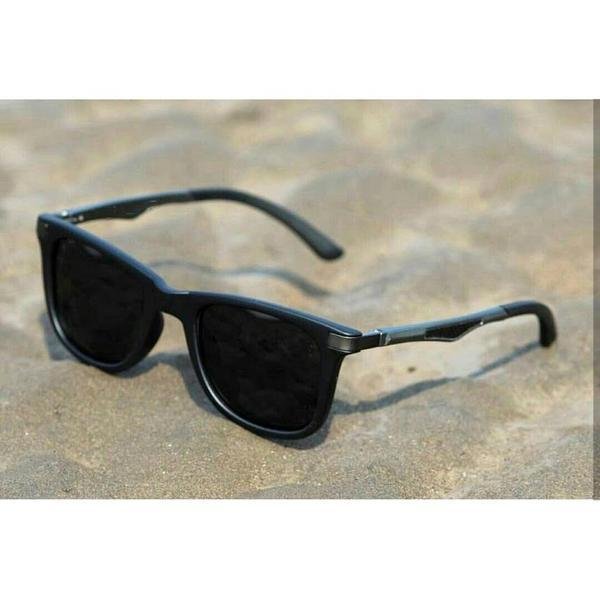 Black Square Lightweight Comfortable Sunglasses For Men and Women-FunkyTradition - FunkyTradition