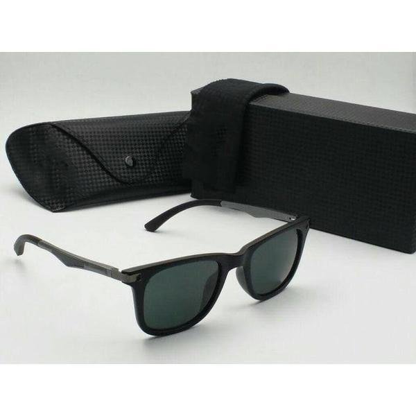 Black Square Lightweight Comfortable Sunglasses For Men and Women-FunkyTradition - FunkyTradition