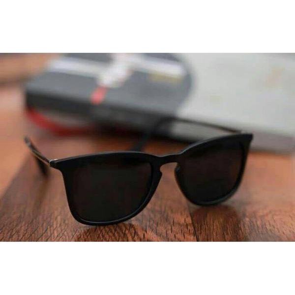 Black Square Lightweight Comfortable Sunglasses For Men and Women-FunkyTradition - FunkyTradition