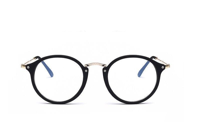 Blue light glasses frame computer glasses spectacles round transparent - FunkyTradition - FunkyTradition