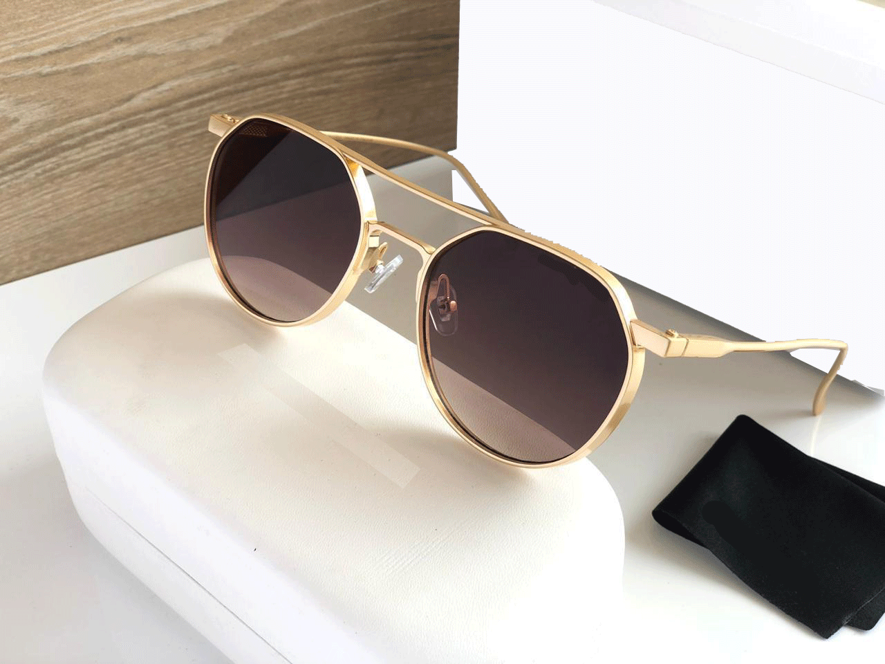 New Stylish Randeep Hooda Alloy Frame Pilot Sunglasses For Men And Women-FunkyTradition