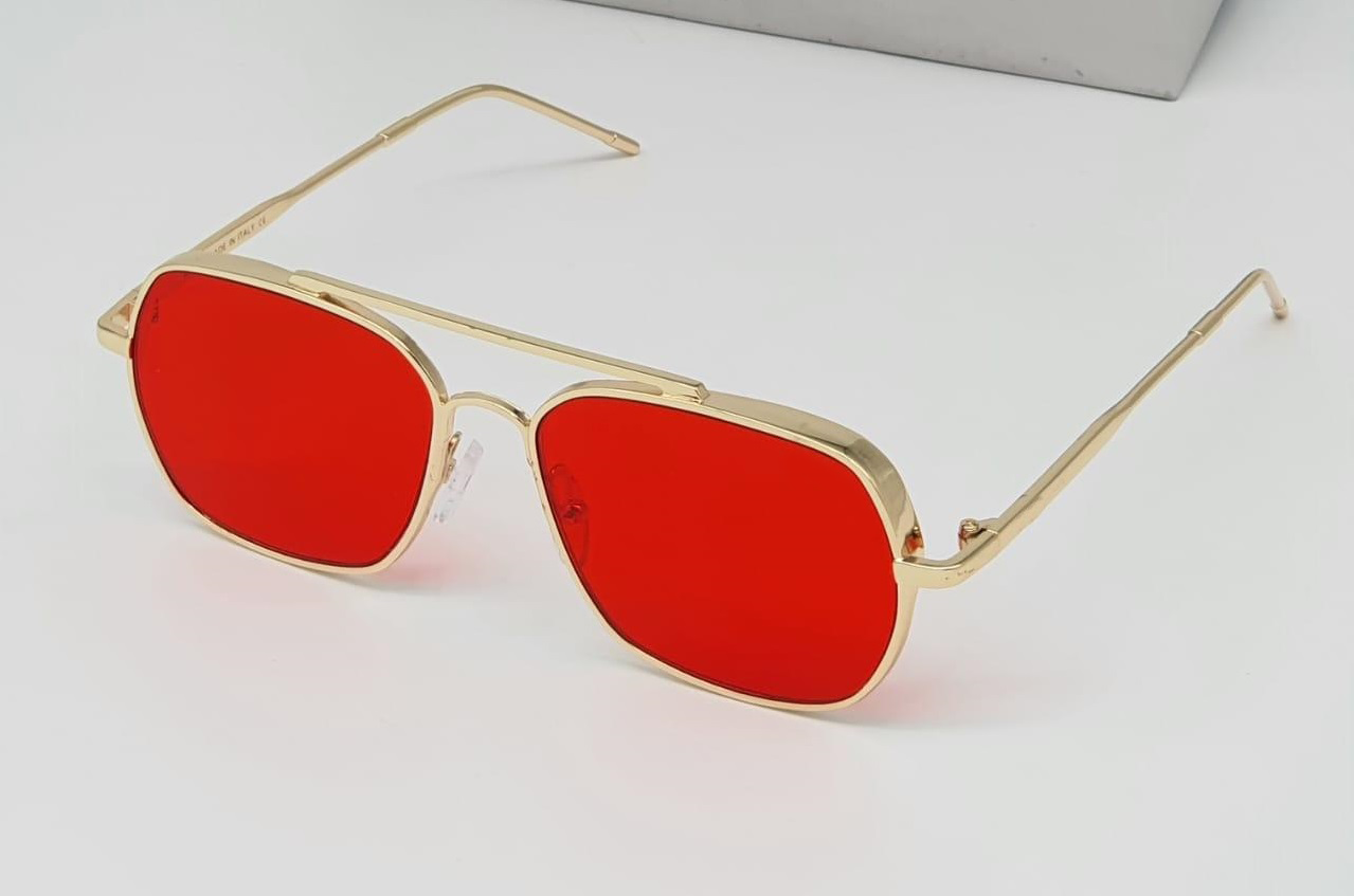 Virat Kohli Stylish Square Metal Frame Sunglasses For Men And Women-FunkyTradition