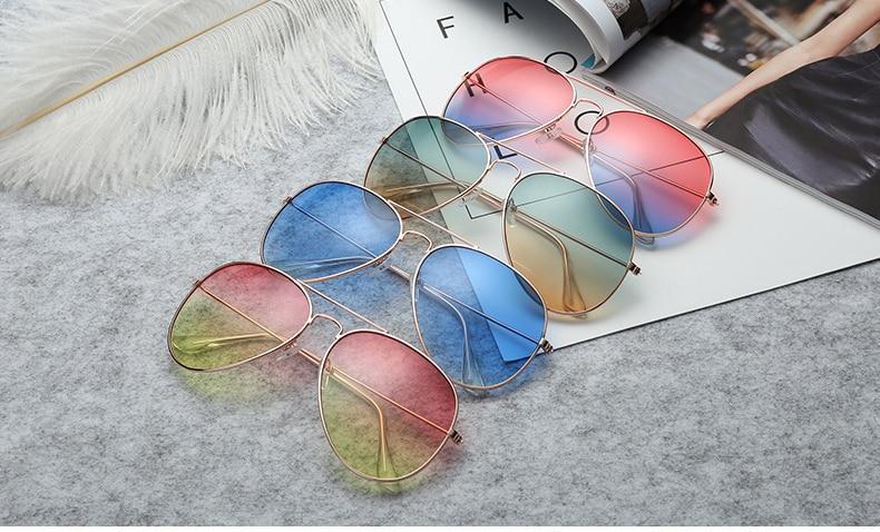 Candy Aviator Sunglasses For Men And Women-FunkyTradition - FunkyTradition