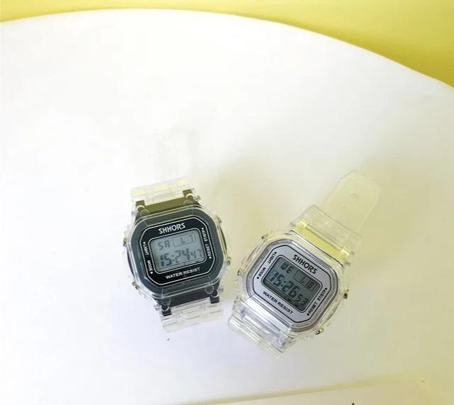 Casual Transparent Digital Sport Watch For Men And Women-FunkyTradition - FunkyTradition