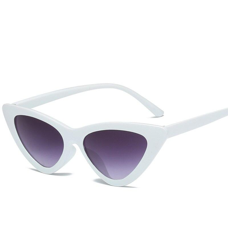Cat Eye Vintage Mirror Sunglasses For Women-FunkyTradition - FunkyTradition