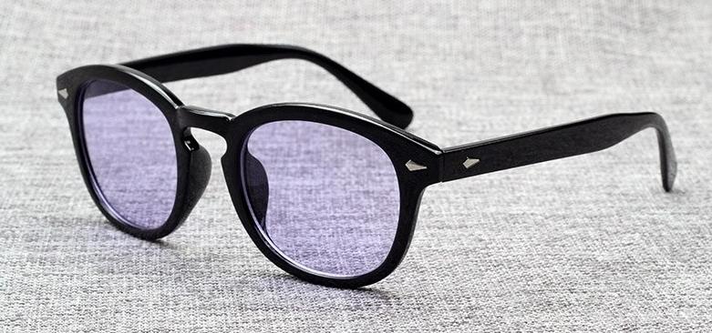 Celebrity Johnny Depp Transparent Oval Sunglasses For Men -FunkyTradition - FunkyTradition