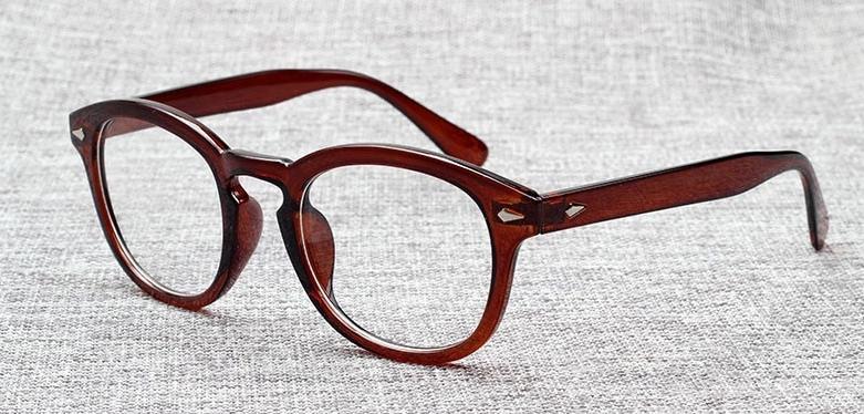 Celebrity Johnny Depp Transparent Oval Sunglasses For Men -FunkyTradition - FunkyTradition
