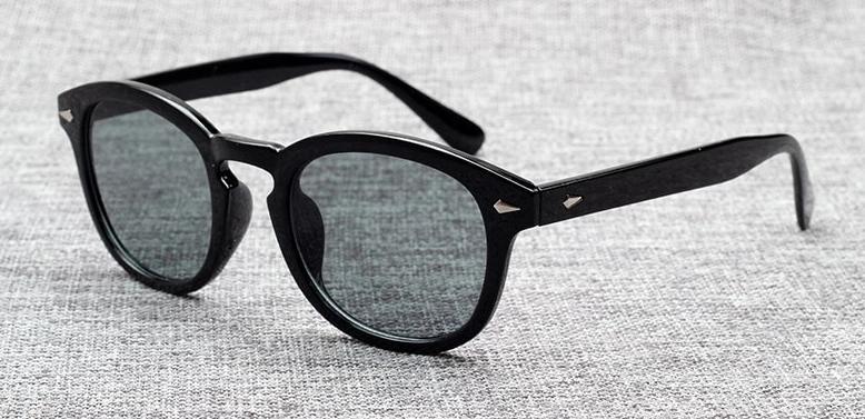 Celebrity Johnny Depp Transparent Oval Sunglasses For Men -FunkyTradition - FunkyTradition