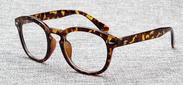 Celebrity Johnny Depp Transparent Oval Sunglasses For Men -FunkyTradition - FunkyTradition