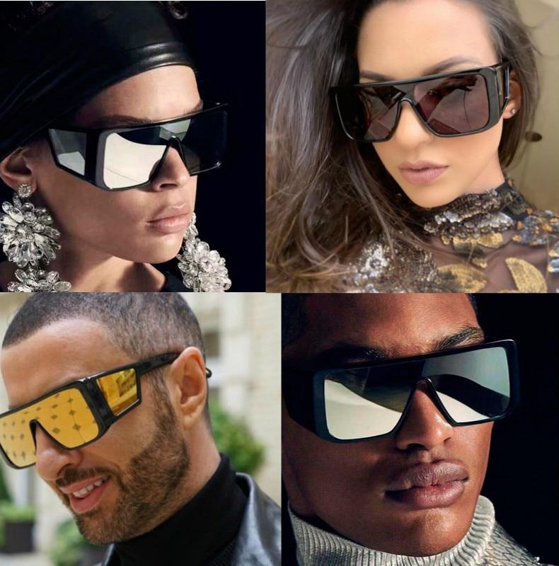 Celebrity Oversize Square Sunglasses For Men And Women -FunkyTradition - FunkyTradition