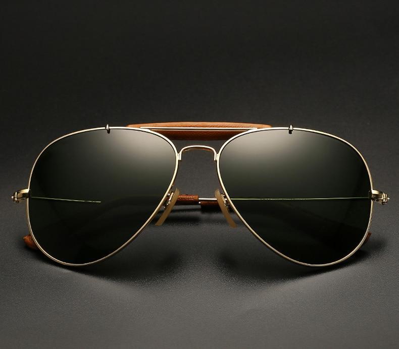 Classic Bridge Mirror Aviator Sunglasses For Men And Women-FunkyTradition - FunkyTradition