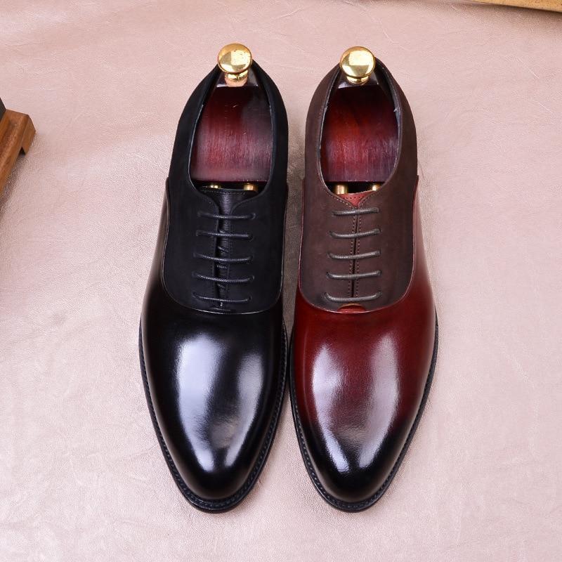 Classic Business Formal Wedding Party Wear Shoes For Men-FunkyTradition - FunkyTradition