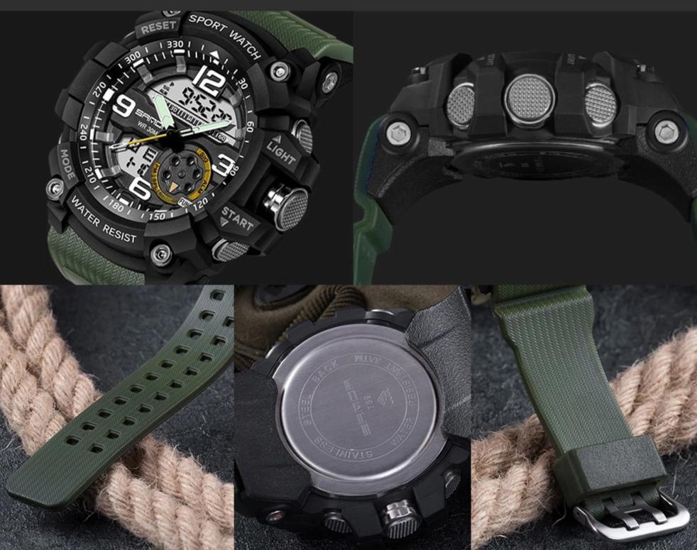 Classic Digital Waterproof Sports watches For Men And Women-FunkyTradition - FunkyTradition