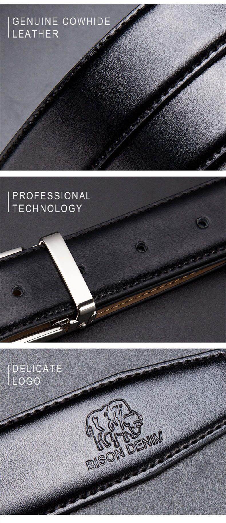 Classic Genuine Leather Strap Belt For Men-FunkyTradition - FunkyTradition