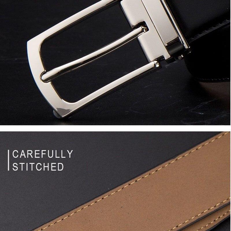 Classic Genuine Leather Strap Belt For Men-FunkyTradition - FunkyTradition