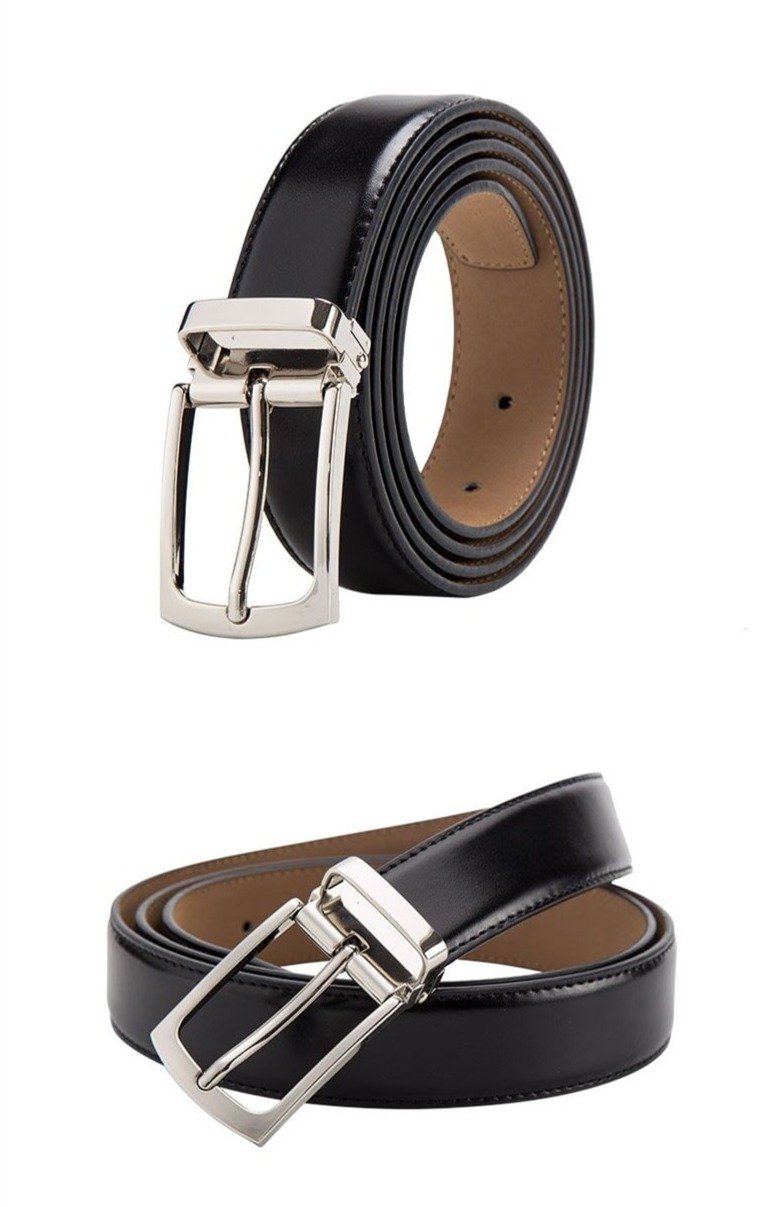 Classic Genuine Leather Strap Belt For Men-FunkyTradition - FunkyTradition