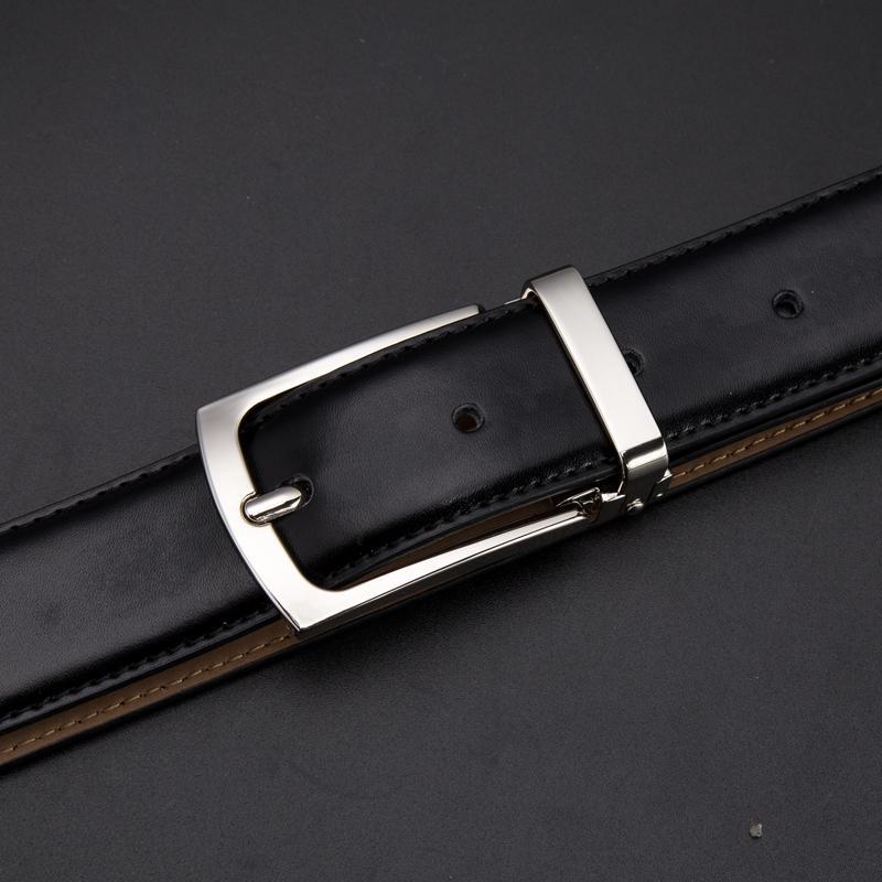 Classic Genuine Leather Strap Belt For Men-FunkyTradition - FunkyTradition