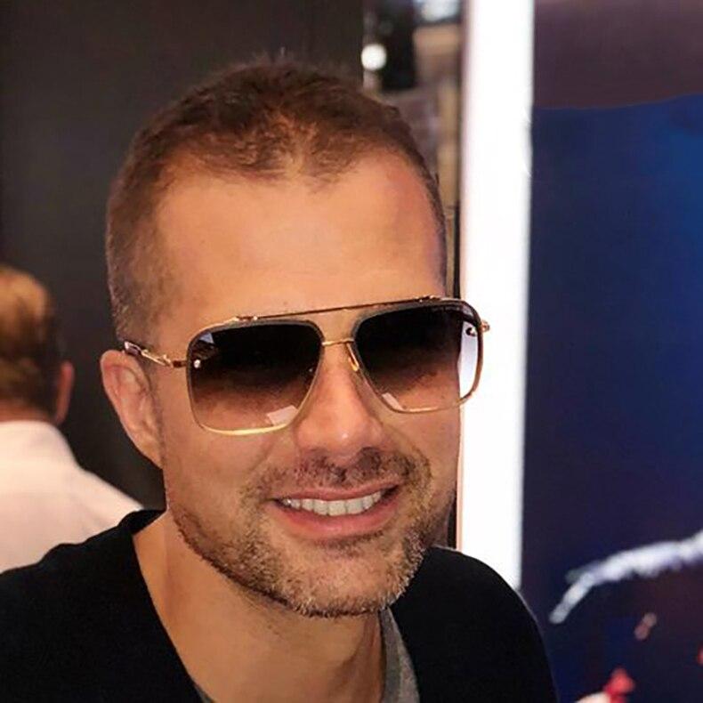 Classic Mach Six Style Gradient Sunglasses For Men And Women-FunkyTradition - FunkyTradition