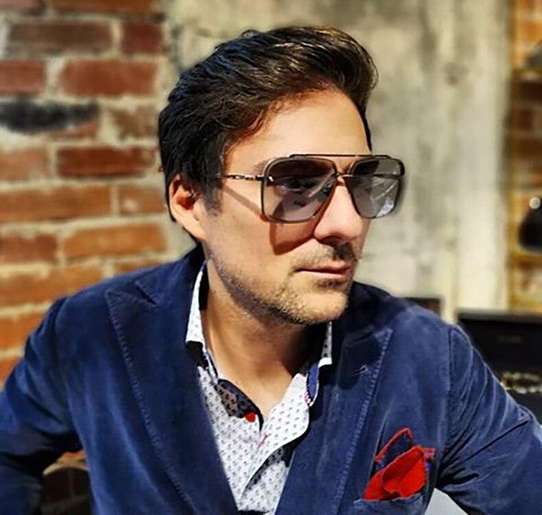 Classic Mach Six Style Gradient Sunglasses For Men And Women-FunkyTradition - FunkyTradition