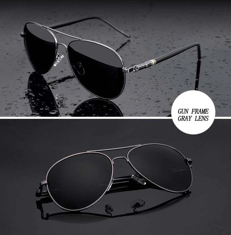 Classic Metal Frame Aviator Sunglasses For Men And Women-FunkyTradition - FunkyTradition