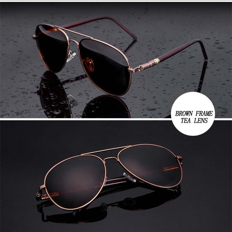 Classic Metal Frame Aviator Sunglasses For Men And Women-FunkyTradition - FunkyTradition