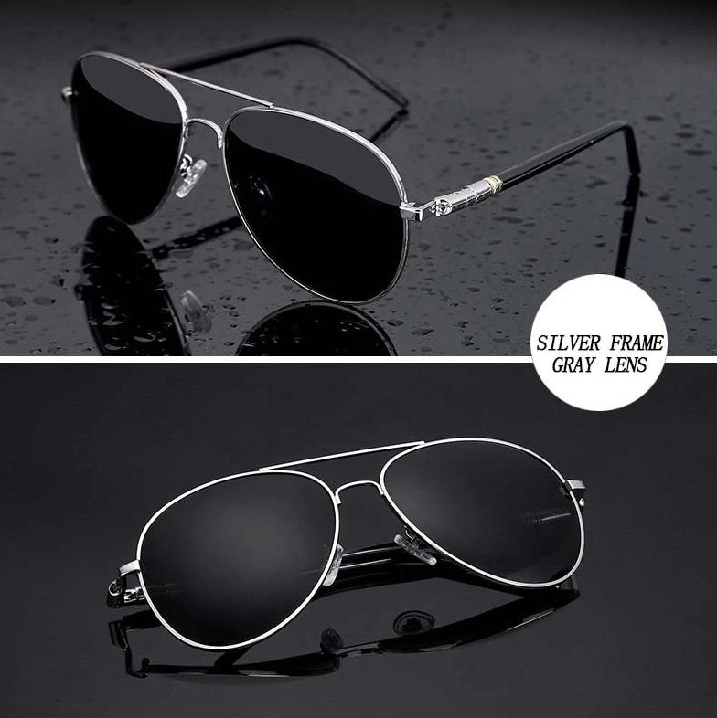 Classic Metal Frame Aviator Sunglasses For Men And Women-FunkyTradition - FunkyTradition