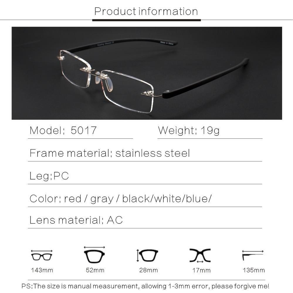 Classic Rimless Frame For Men And Women - FunkyTradition - FunkyTradition