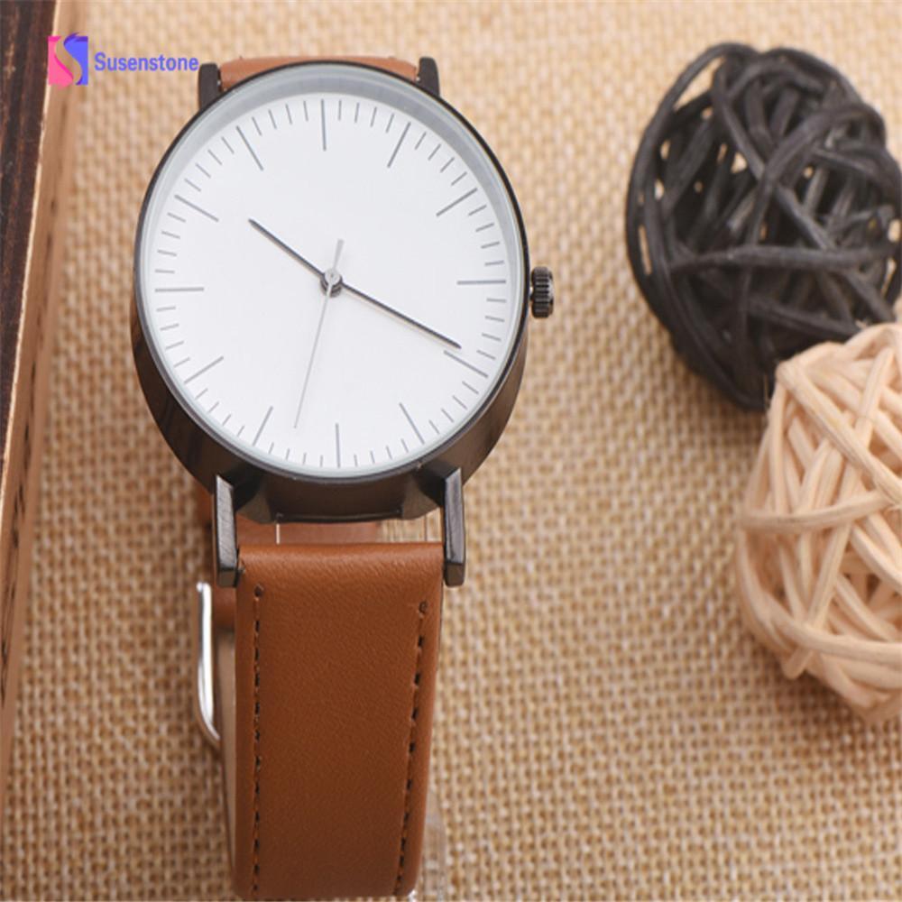 Classic Round Business Leisure Quartz Wrist Watch Stainless Steel For Men And Women-FunkyTradition - FunkyTradition
