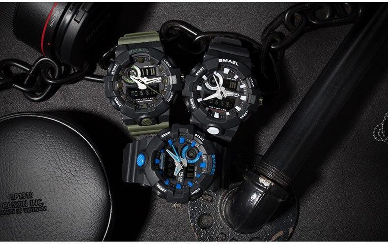 Classic Round Vintage Sports Watches For Men And Women-FunkyTradition - FunkyTradition