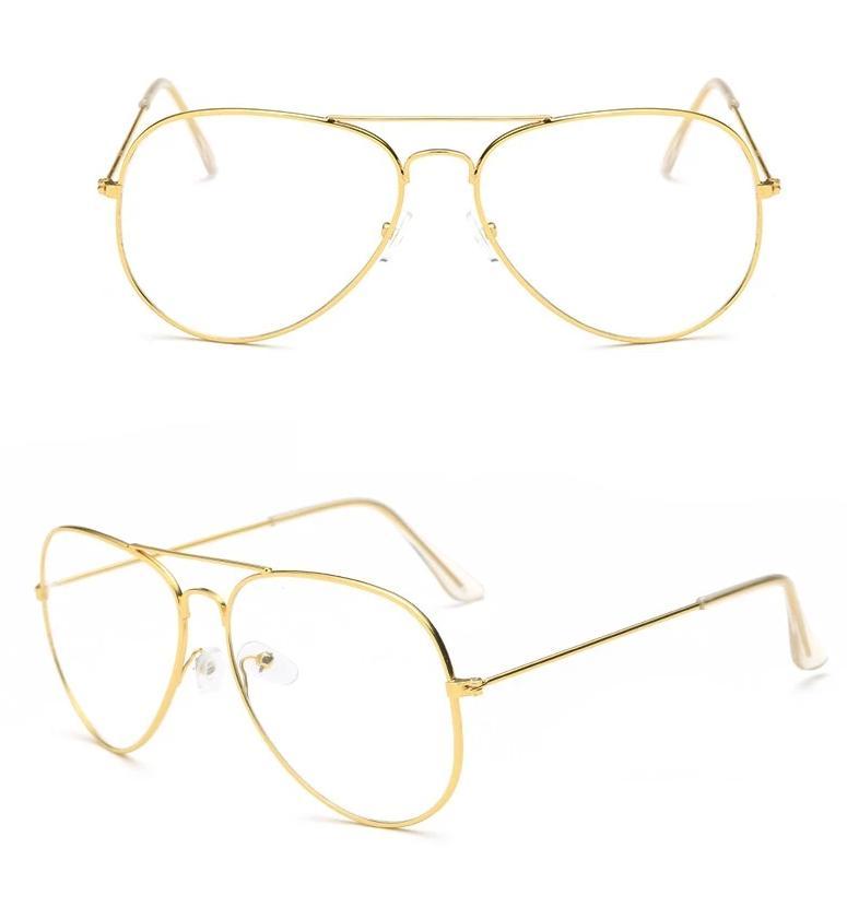 Classic Transparent Aviator Sunglasses For Men And Women-FunkyTradition - FunkyTradition