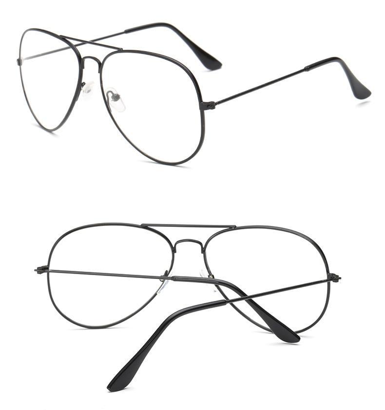 Classic Transparent Aviator Sunglasses For Men And Women-FunkyTradition - FunkyTradition