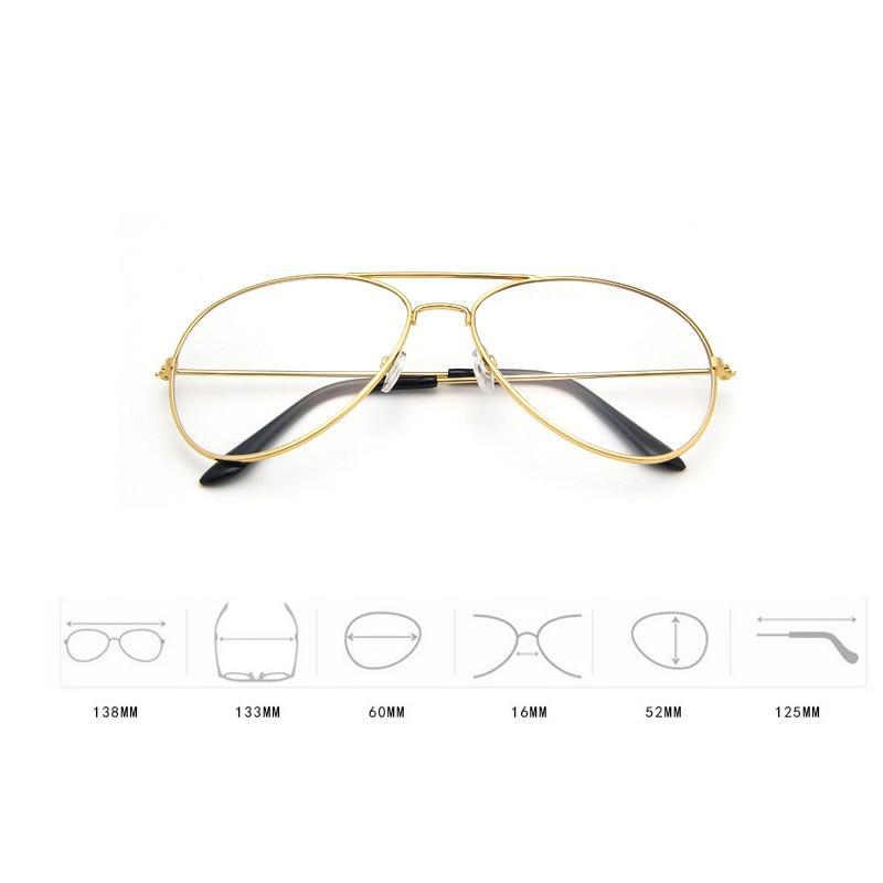Classic Transparent Aviator Sunglasses For Men And Women-FunkyTradition - FunkyTradition