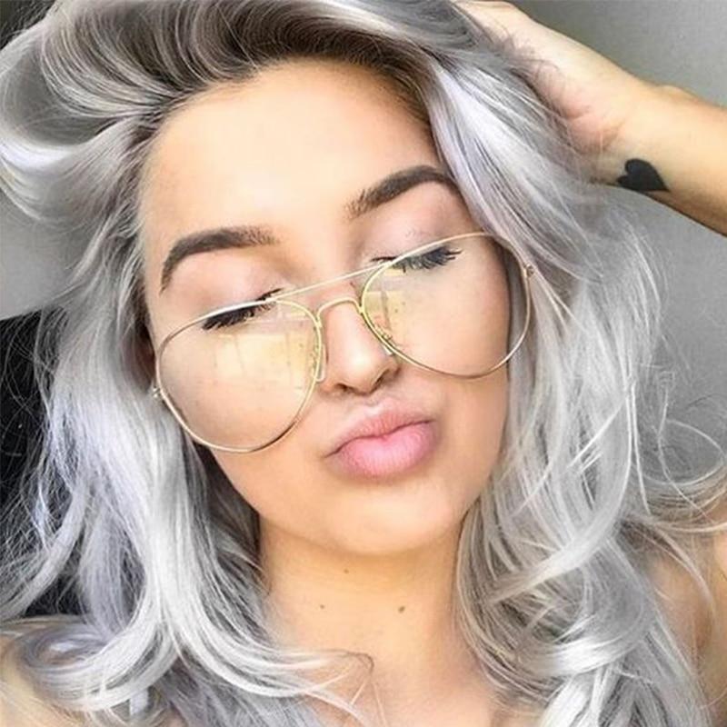 Classic Transparent Aviator Sunglasses For Men And Women-FunkyTradition - FunkyTradition