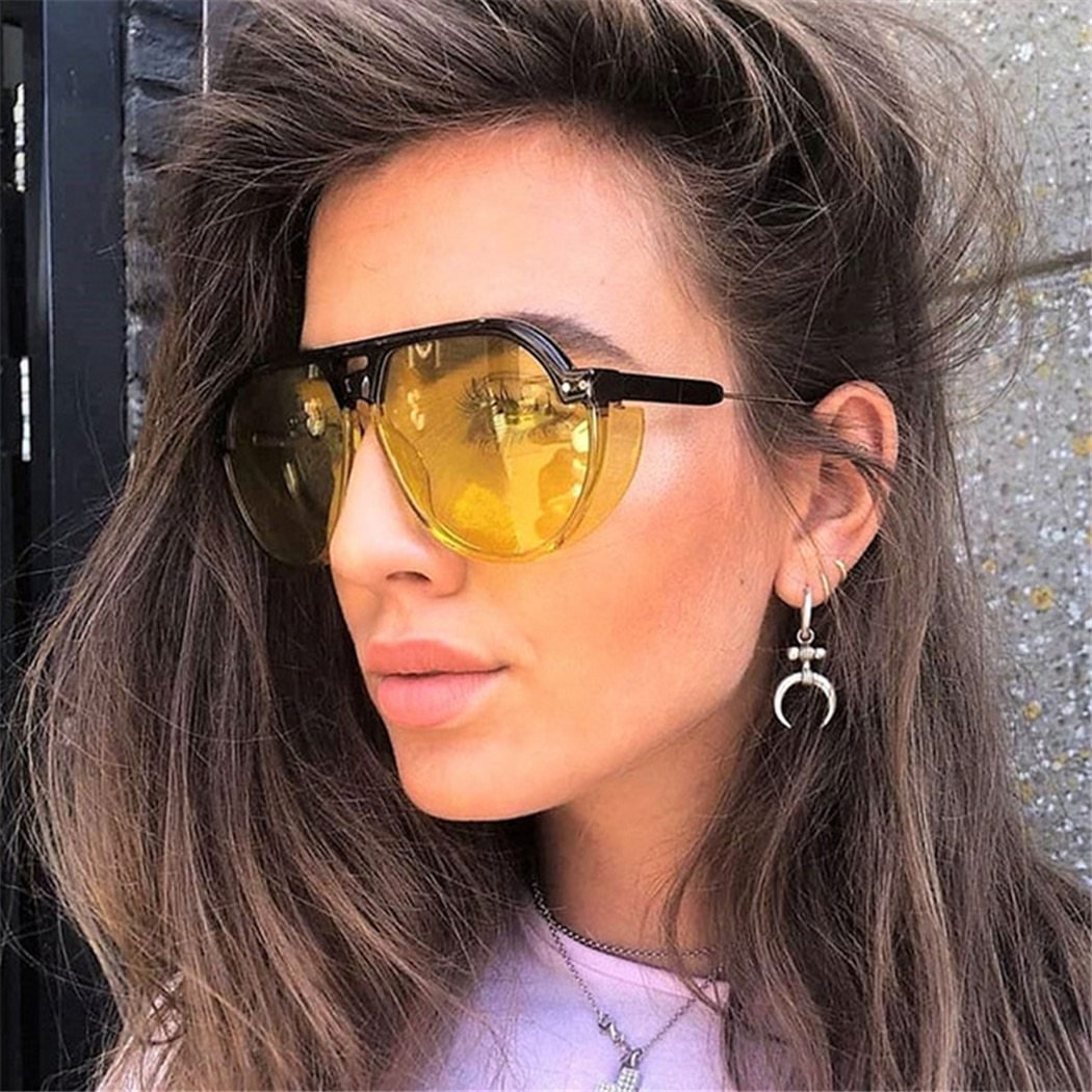 Classic Transparent Sunglasses For Women-FunkyTradition - FunkyTradition