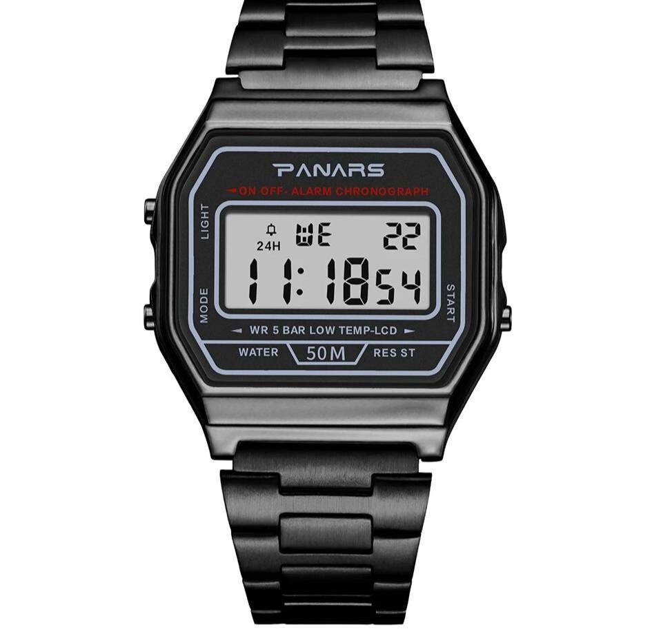 Classic Vintage Square Digital Sports watches For Men And Women-FunkyTradition - FunkyTradition